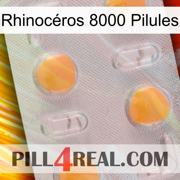 Rhinocéros 8000 Pilules 24